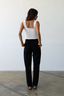 Size M (29" Waist) - Carrot Straight Jean in Black - Pair 2