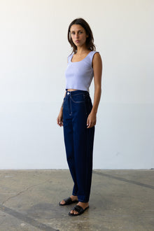 Carrot Straight Jean in Indigo