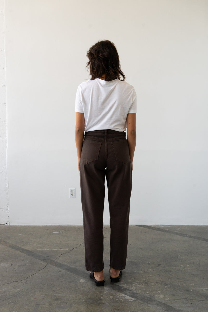 Carrot Straight Jean in Espresso