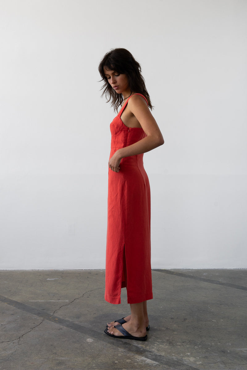 Bralette Dress in Grenadine