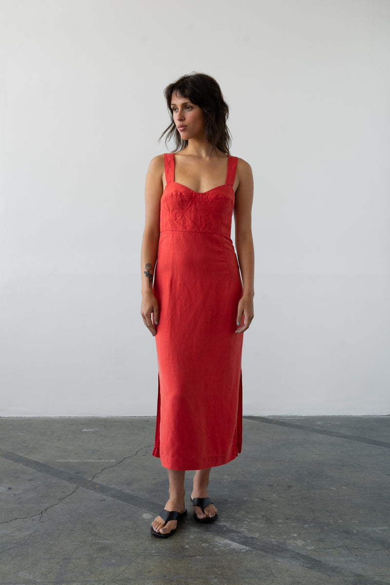 Bralette Dress in Grenadine