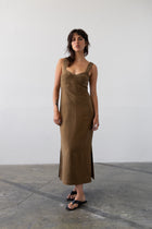 Bralette Dress in Bronze