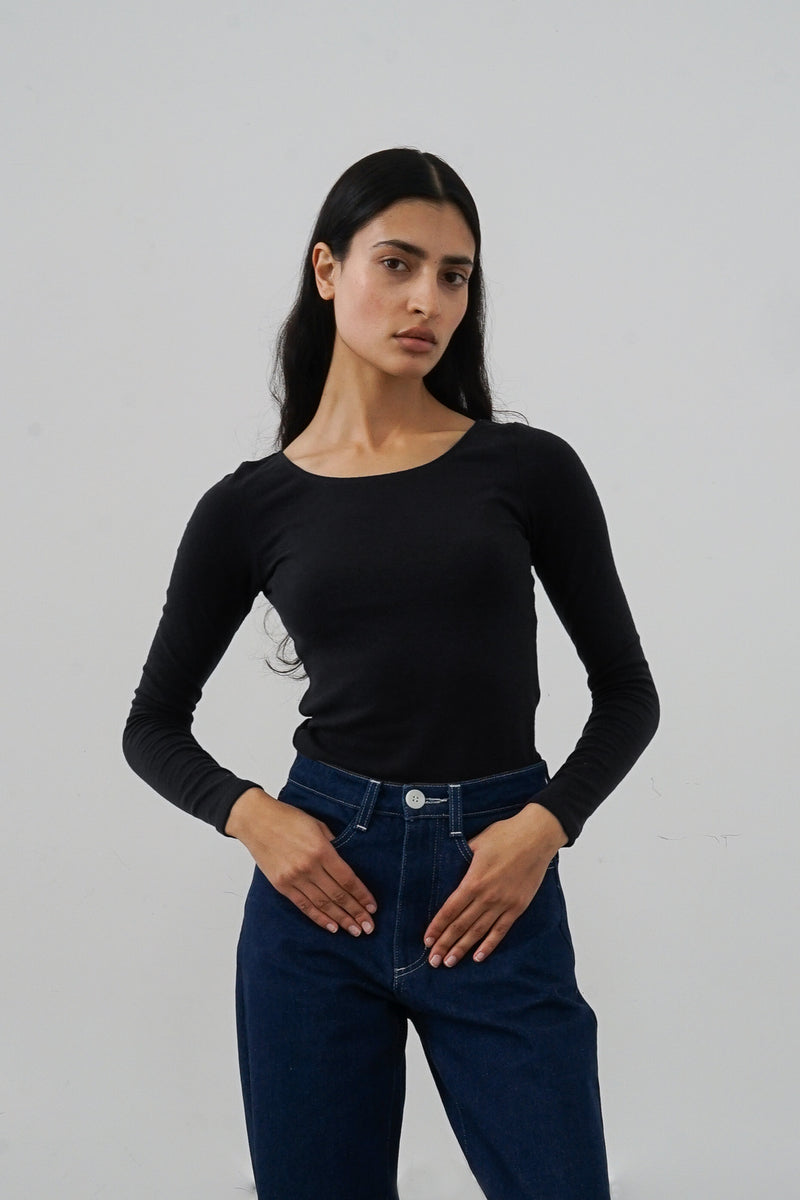 Ballet Top in Black