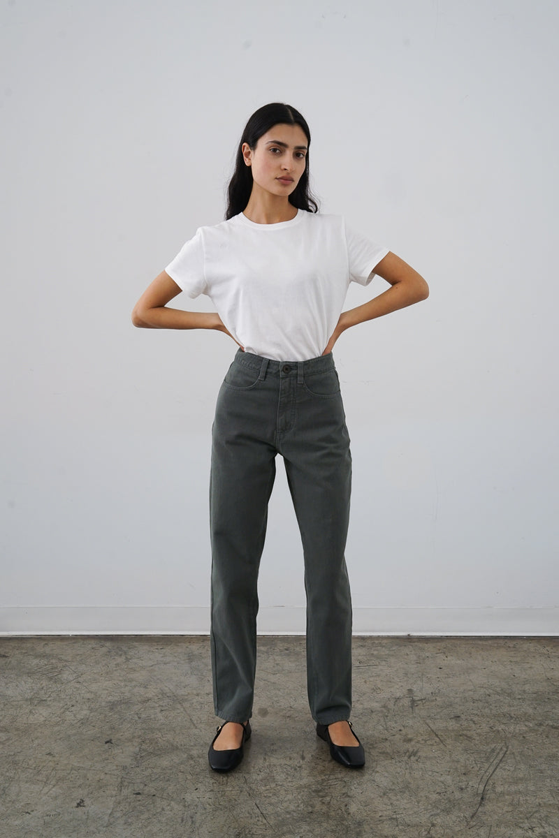 Size XL (35" Waist) - Carrot Straight Jean in Clover