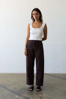 Wide Fit Jean in Espresso - Ankle Length