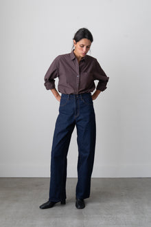 Wide Fit Jean in Dark Denim