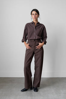 Wide Fit Jean in Bittersweet Chocolate