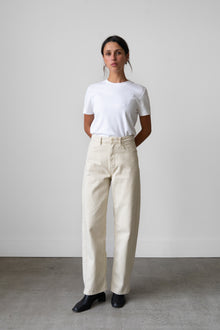 Wide Fit Jean in Parchment