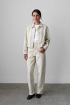 Wide Fit Jean in Parchment
