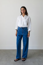 Wide Fit Jean in Medium Blue Denim