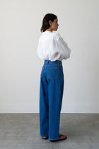 Wide Fit Jean in Medium Blue Denim