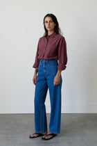 Wide Fit Jean in Medium Blue Denim