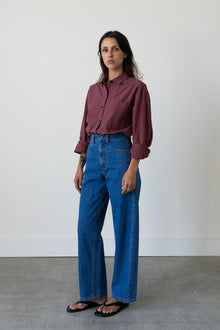 Wide Fit Jean in Medium Blue Denim