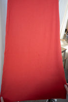 Size S - Ribbed Knit Midi Skirt in Grenadine - Dye Imperfection