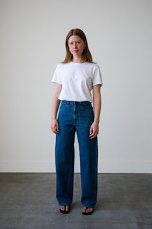 Wide Fit Jean in Medium Blue Denim
