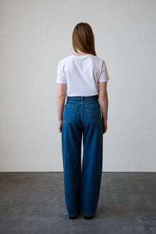 Wide Fit Jean in Medium Blue Denim