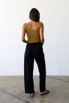 Wide Fit Jean in Black - Ankle Length