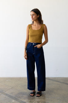 Wide Fit Jean in Indigo