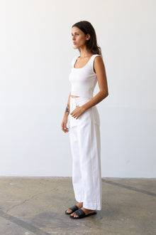 Wide Fit Jean in Lait -Ankle Length