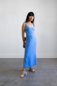 Bralette Dress in Azure