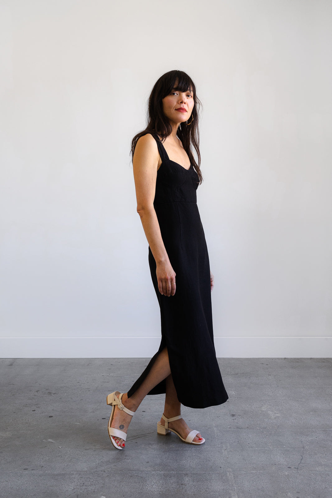 Bralette Dress in Black M