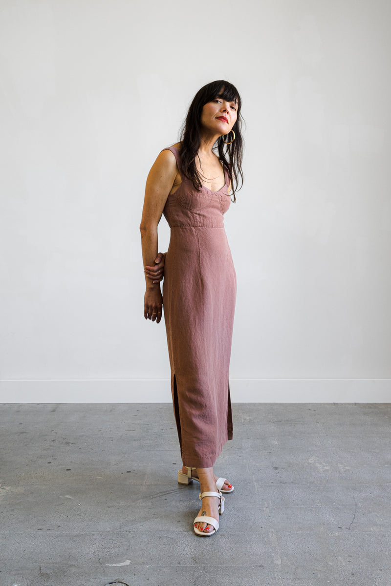 Bralette Dress in Clay