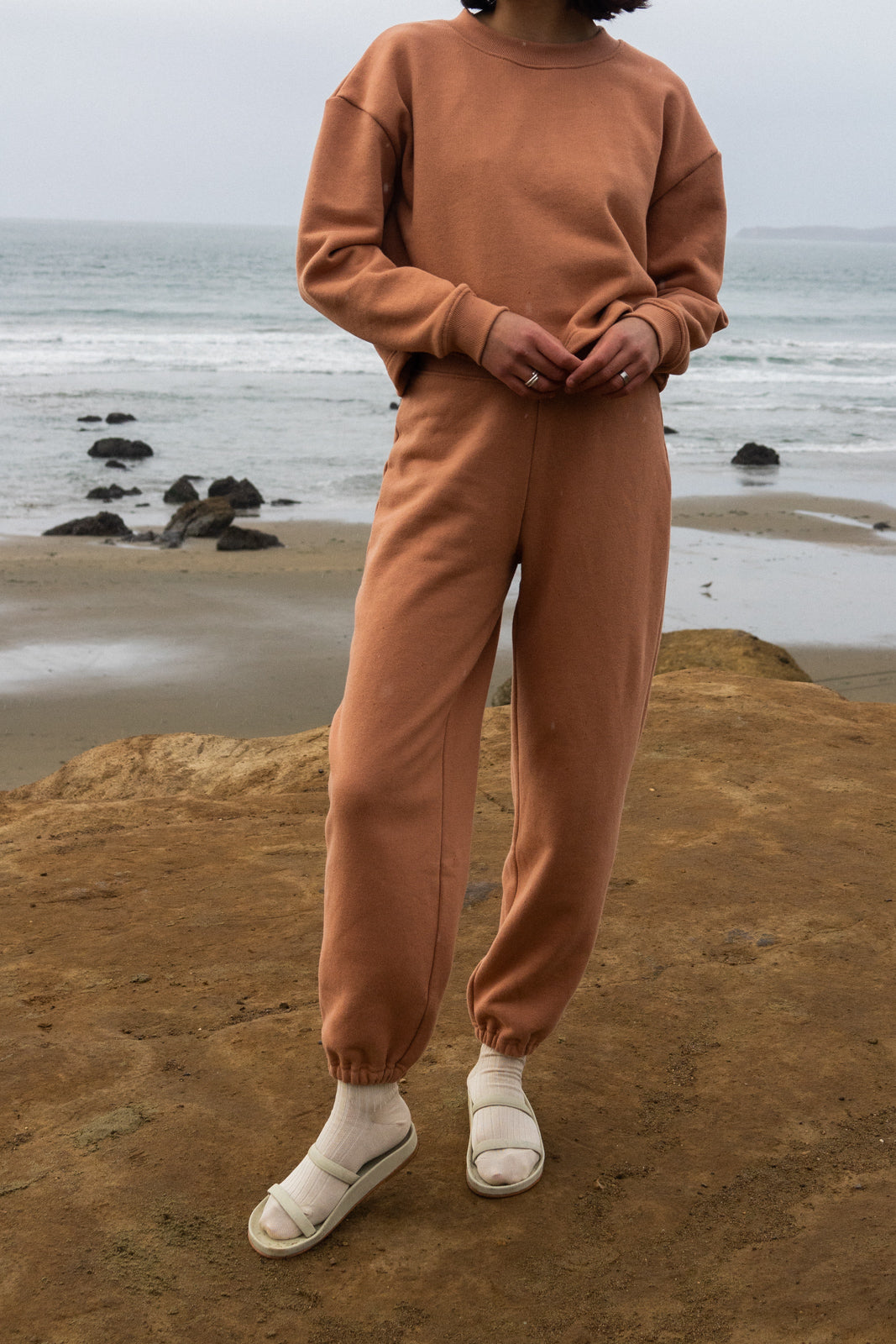 Easy Sweatpants in Clay