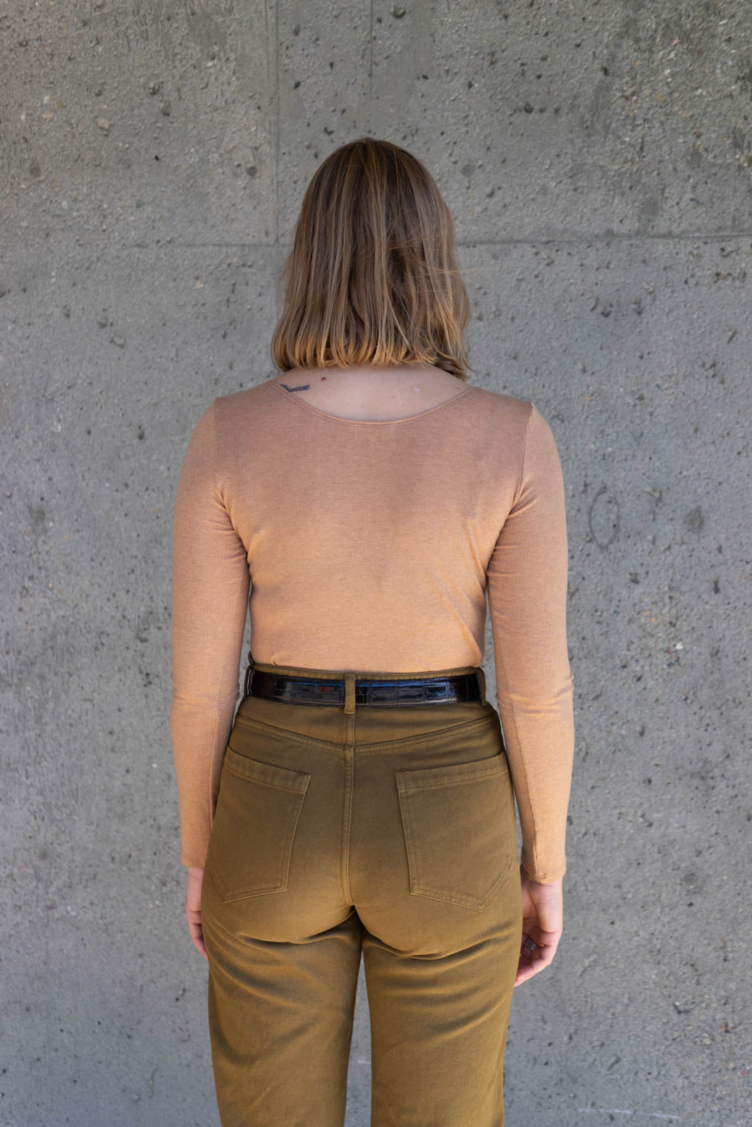 Ballet Top in Camel