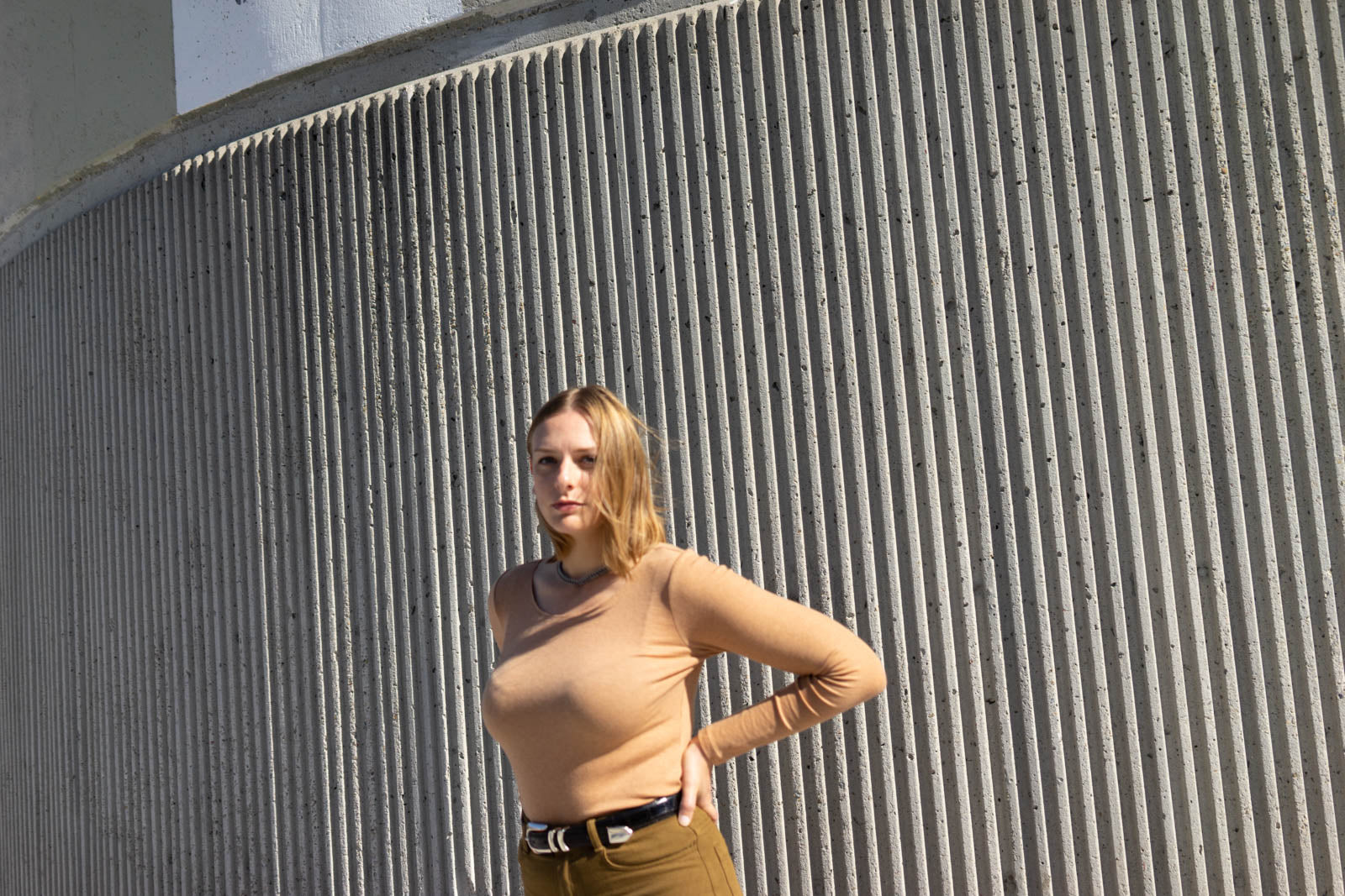 Ballet Top in Camel