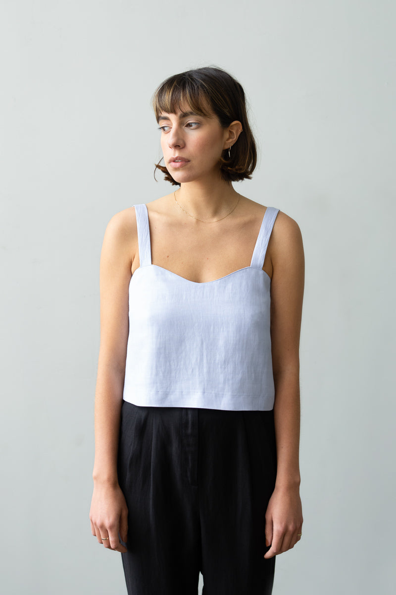 Wave Camisole in Sky