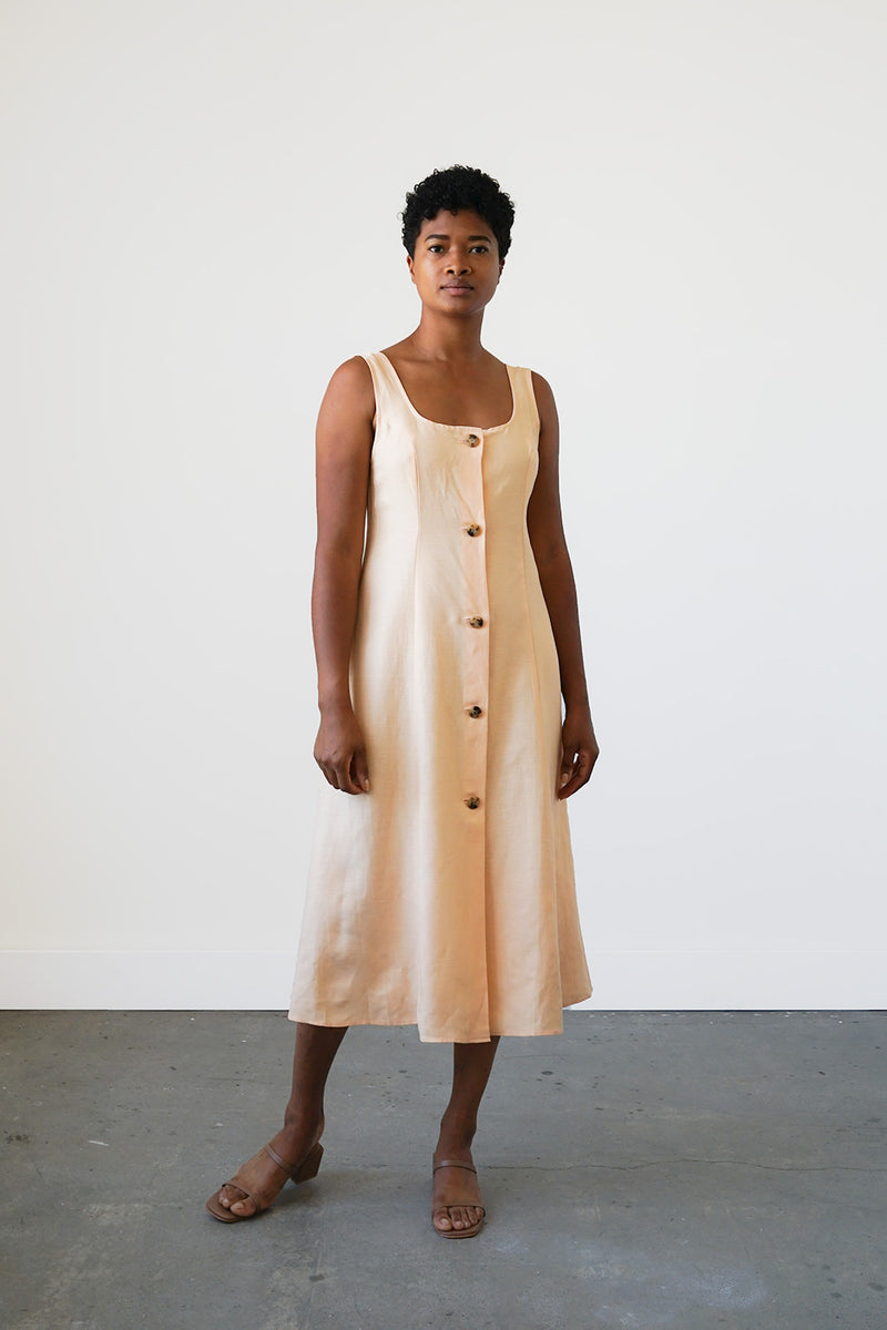 Size XS - Terrazza Dress in Apricot